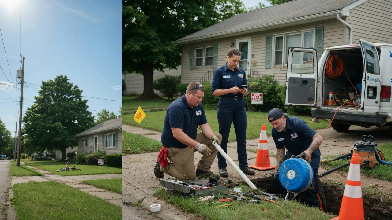 Sewer Line Repair in East Moline, IL near me
